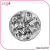 304 Stainless Steel 11pcs Round Cutter Set Pastry Fondant Cookie Cutters