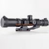 1.5-4x30 tri-color illuminated Reticle Hunting RifleScope with Horse Shoe Prism reticle