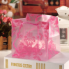 Square Transparent Flower Wrapping Flower Packaging Plastic PP PVC Gift Shopping Bag