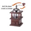 [Holar] Taiwan Made Vintage Style Manual Coffee Mill with Access Drawer