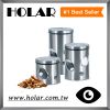 [Holar] Stainless Steel Canister Set with Easyviewing Window Made in Taiwan