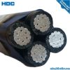 Nigeria Standard 0.6/1kV AAC Aluminum Conductor PVC Insulation ABC Cable 4X30mm2