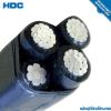 Nigeria Standard 0.6/1kV AAC Aluminum Conductor PVC Insulation ABC Cable 4X30mm2