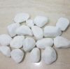 White Pebble Stone for Decoration in garden and home