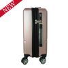 2017 Best Expandable Trolley Luggage Suitace Set With Built-in TSA Lock -Rose Gold