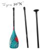 Wholesale Business Carbon Adjustable SUP Paddle Three Piece Customized Pic Stand Up Paddle