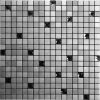 Auto-adhesive imitated aluminium mosaic tile