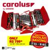 Carolus by Gedore 72pce Toolbox set