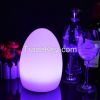 Egg Shaped Led Table Lamp With RGB Color Change Light