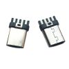 New 4 Pins Type C Male Plug SMT USB Connector for Data Cable