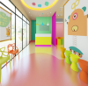 Antislip 1.0mm-2.0mm pvc floor for kids sponge flooring