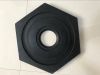 8LB Hexagon Rubber Base for Traffic Safety