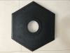 8LB Hexagon Rubber Base for Traffic Safety