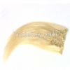 Wholesale Cuticle European Cheap 100 Human Blond Clip In Hair Extensio