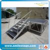 Aluminum 1.22m*1.22m Plywood Outdoor Mobile Stage