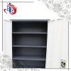 High quality library uesd furniture 2 door metal cabinet steel shelves book cabinet
