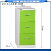 Vertical office furniture high quality 3 drawer steel filing cabinet