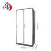 High quality 2 swing door filing cabinet made in china