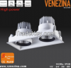 2x40W Recessed dimmable led downlight