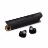 Black Sweat resistance mini bluetooth 4.2 in-ear headset with surround sound, truly wireless earphone