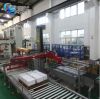 Fully Automatic small single column palletizer and carton packer for bottles cartons packs bags