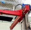 Fully Automatic small single column palletizer and carton packer for bottles cartons packs bags