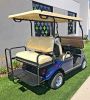 2017 Blue LSV Evolution EV Golf Cart Car Classic 4 Passenger seat street legal 