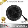 60W 7 Inch Round Led Headlight PAR56 LED Driving Light for TJ LJ dual sealed beam with white halo ring & blue atmosphere