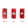 low cost used one time labels self adhesive shock label for logistic t