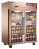 commercial glass door refrigerator beverage cooler