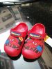 authentic summer crocs shoes Kids spiderman clogs boy sandals