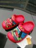 original summer crocs sandals Kids 3D cars clogs boy eva sandals