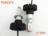 Led headlight kit competitive price H7 80W led headlight bulbs