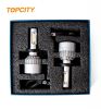 Topcity Â® High quality auto led headlamp H4 60W car cob led headlight 