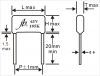 JFE - Mini Metallized Polyester Film Capacitor