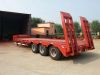 3 Axle Low Bed Semi Trailer 60T lowboy trailer for sale