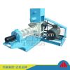 Single screw floating fish feed extruder pelletizer machine for animal