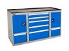 SanJi-First Multifunction Tool cabinet and Black top cover, Three cabinets in one,Blue+Gray+ Red Bearing Bï¼tabletop optional,Can be customizedï¼