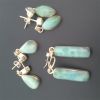 Larimar and Amber Jewelry