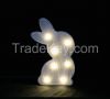 wooden kids gift easter ornament table lamp night light