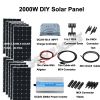 2000W DIY SOLAR ENERGY SYSTEM/ SOLAR POWER SYSTEM /PV SYSTEM  FOR HOME USE ,