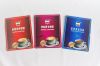 Coffee, milk tea instant drink outer packaging 3-sides-seal pouch