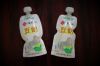 Bean juice, soybean milk, coconut milk packaging custom-shaped stand up spout pouch