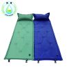 Outdoor Camping Mat Inflatable Cushion Sleeping Bag Mat Fast Filling Air Moistureproof With Pillow mats