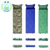 Outdoor Camping Mat Inflatable Cushion Sleeping Bag Mat Fast Filling Air Moistureproof With Pillow mats