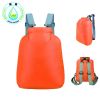 RUNSEN15L Waterproof Dry Pool Bag Swimming Bag For Women Men Nylon Sport Bag Backpack For Water Sport Orange Black Outdoor Travel waterproof Bags