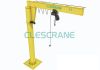 Clescrane 5t Pillar Mounted Slewing Jib Crane