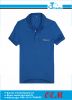 Customized promotional polo shirts with embroidered logo