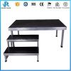 Aluminum Portable Stage with Waterproof Non-slip Surface and Height Adjustable Leg