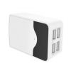 Wholesale EU Plug 22W 4.4Amp 4 Port USB Phone Wall Charger US multi port mobile phone cell phone charger tablet charger